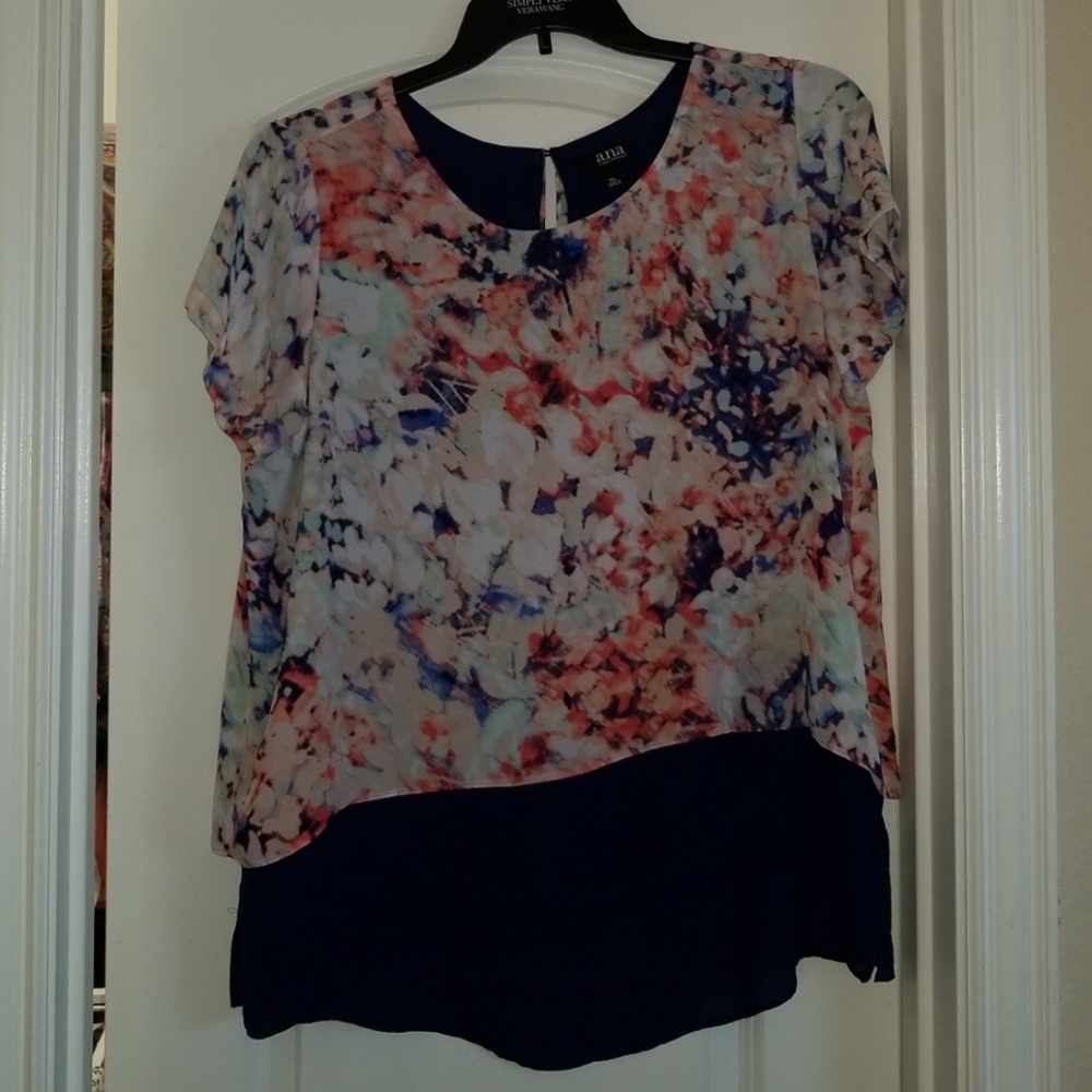 Short sleeve 2 layer top